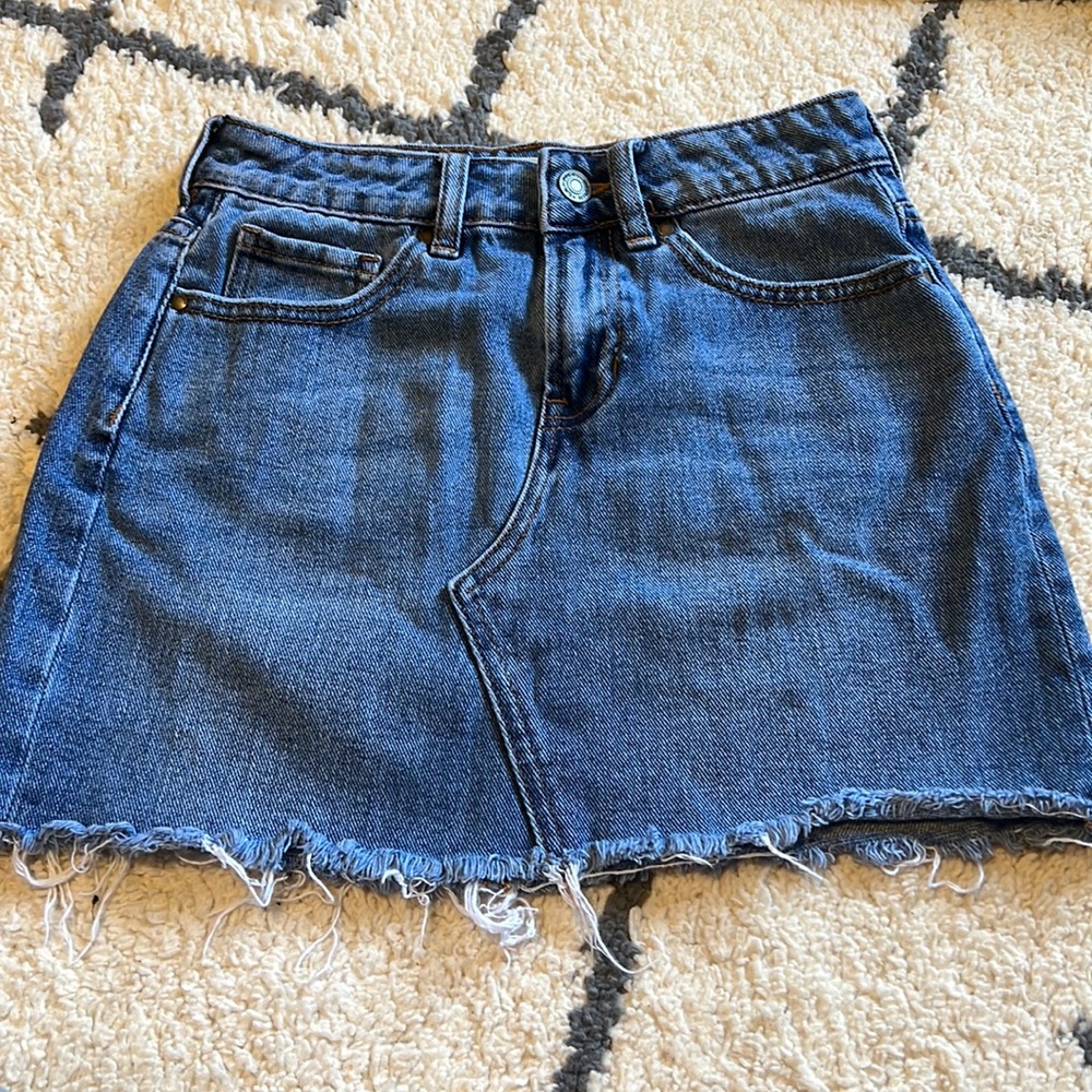 Pacsun mini jean skirt